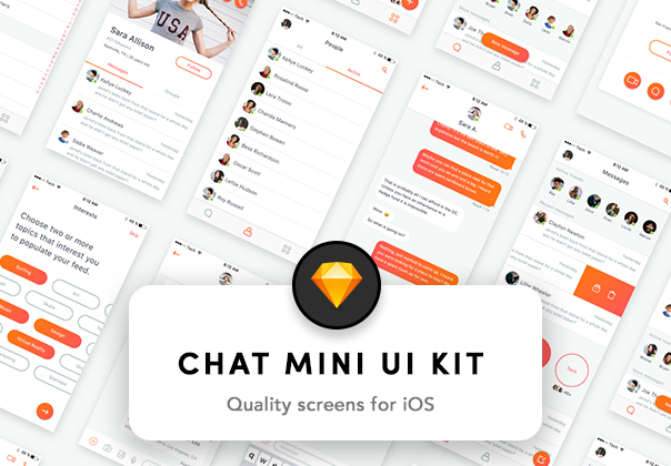 Chat Mini iOS UI Kit
