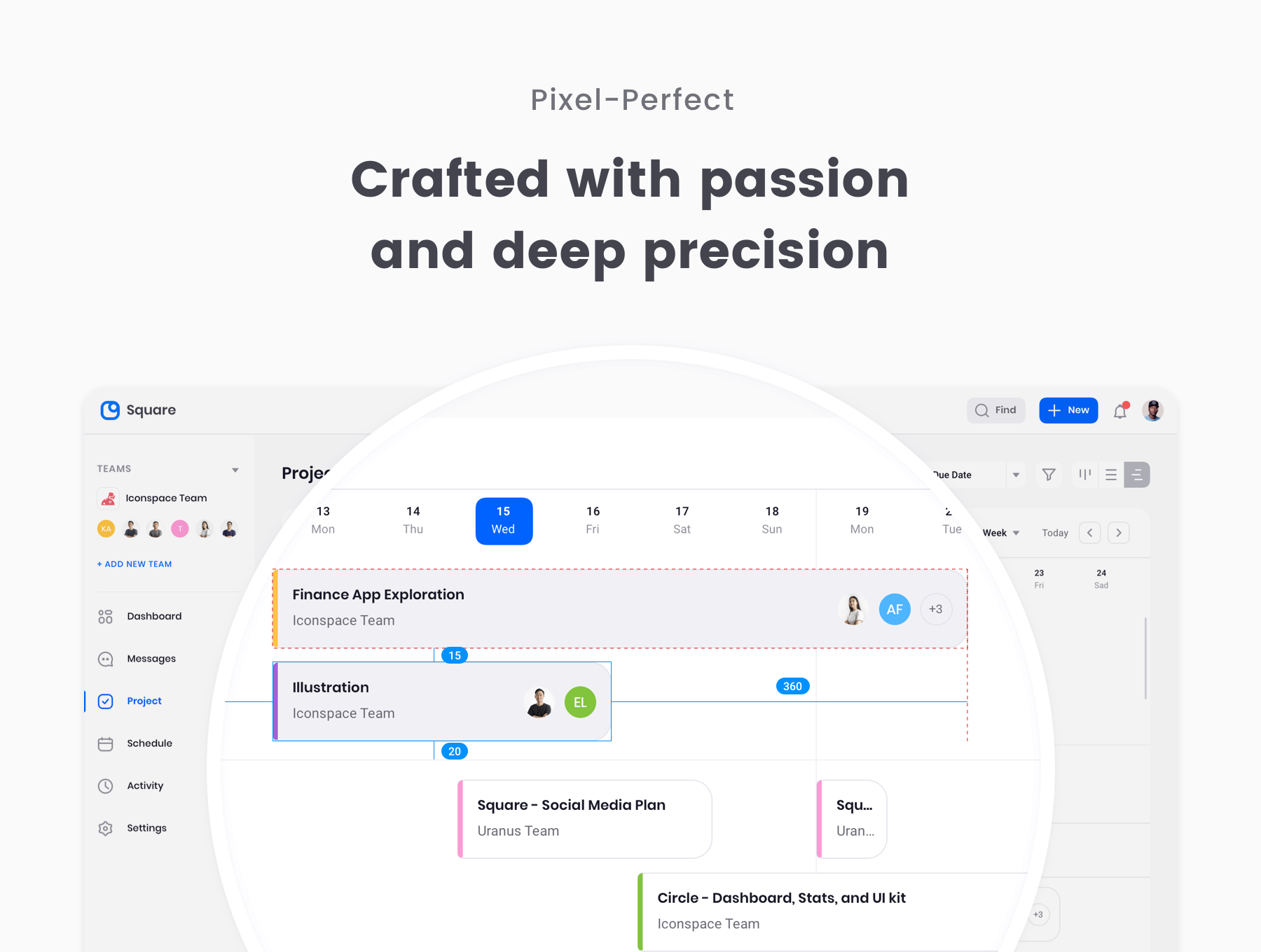 Square Dashboard UI Kit preview 9