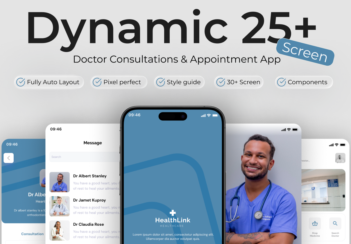 HealthLink - Doctor Consultations & Appointment App