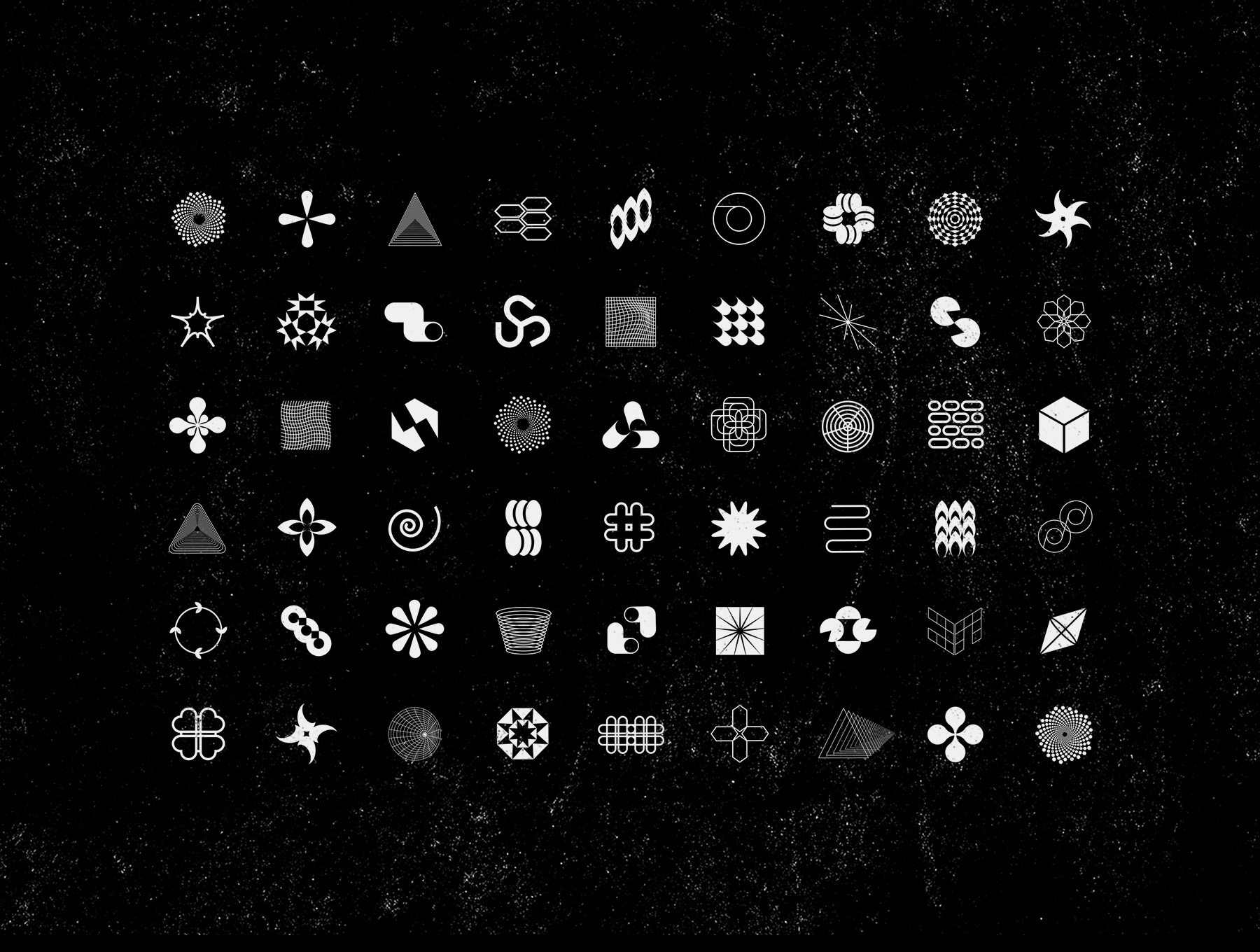 324 Abstract Shapes Set — Illustrations on UI8