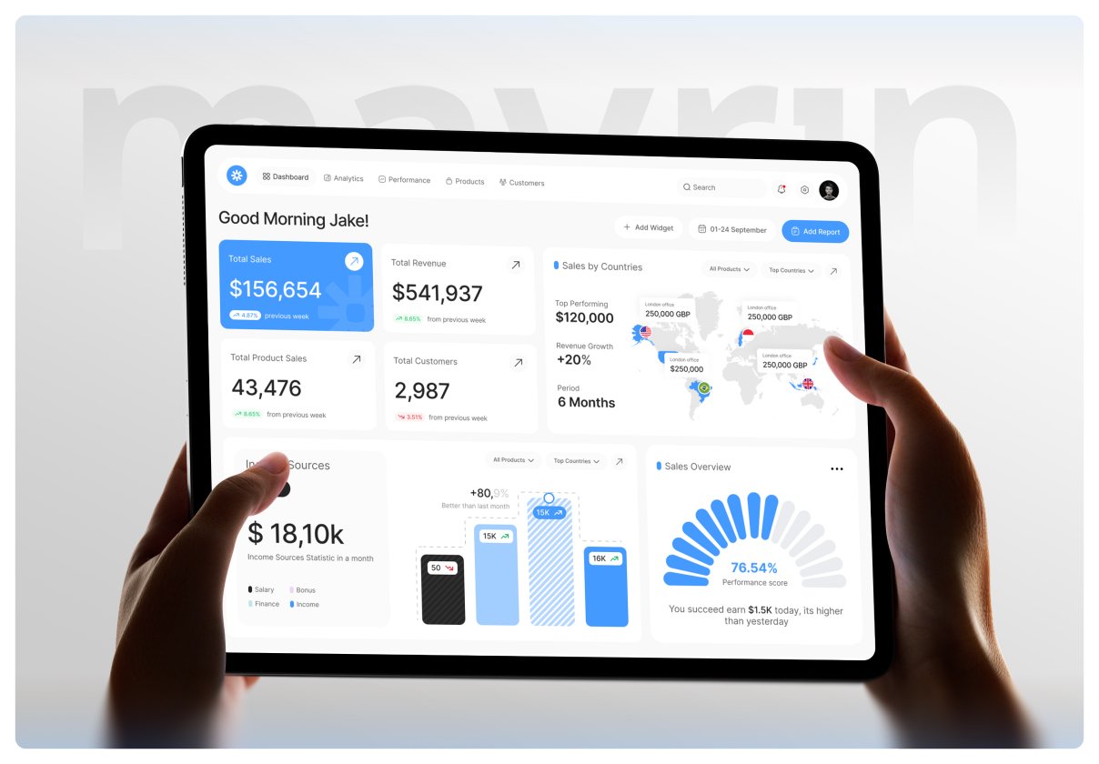 Mavrin– Sales Management CRM Platform