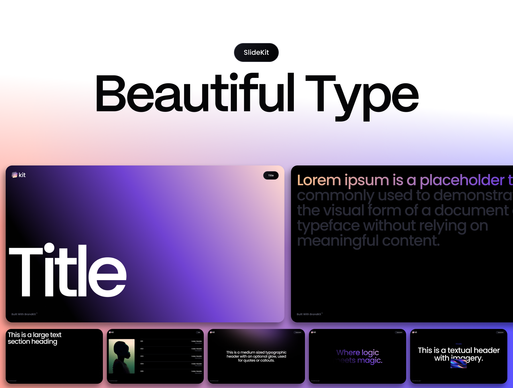 SlideKit Presentation System preview 8