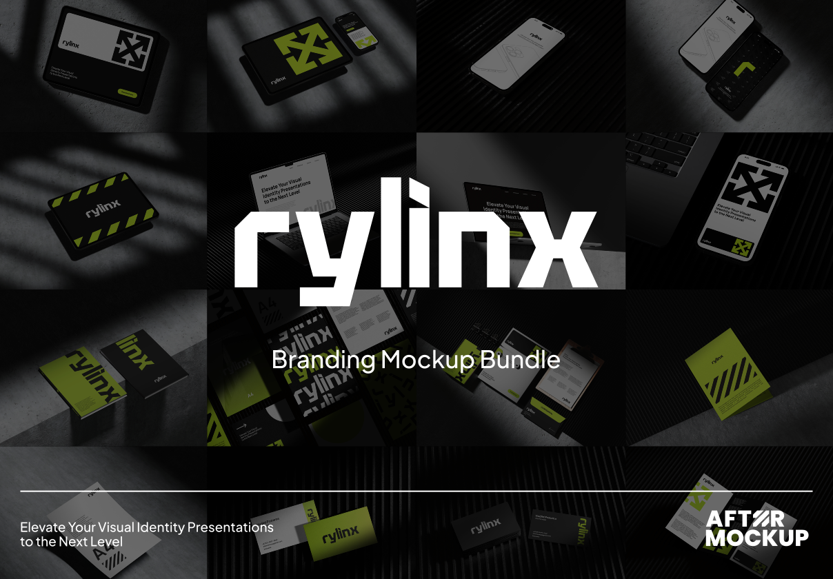 Rylinx - Branding Mockup Bundle - Uncategorized design asset by ui8