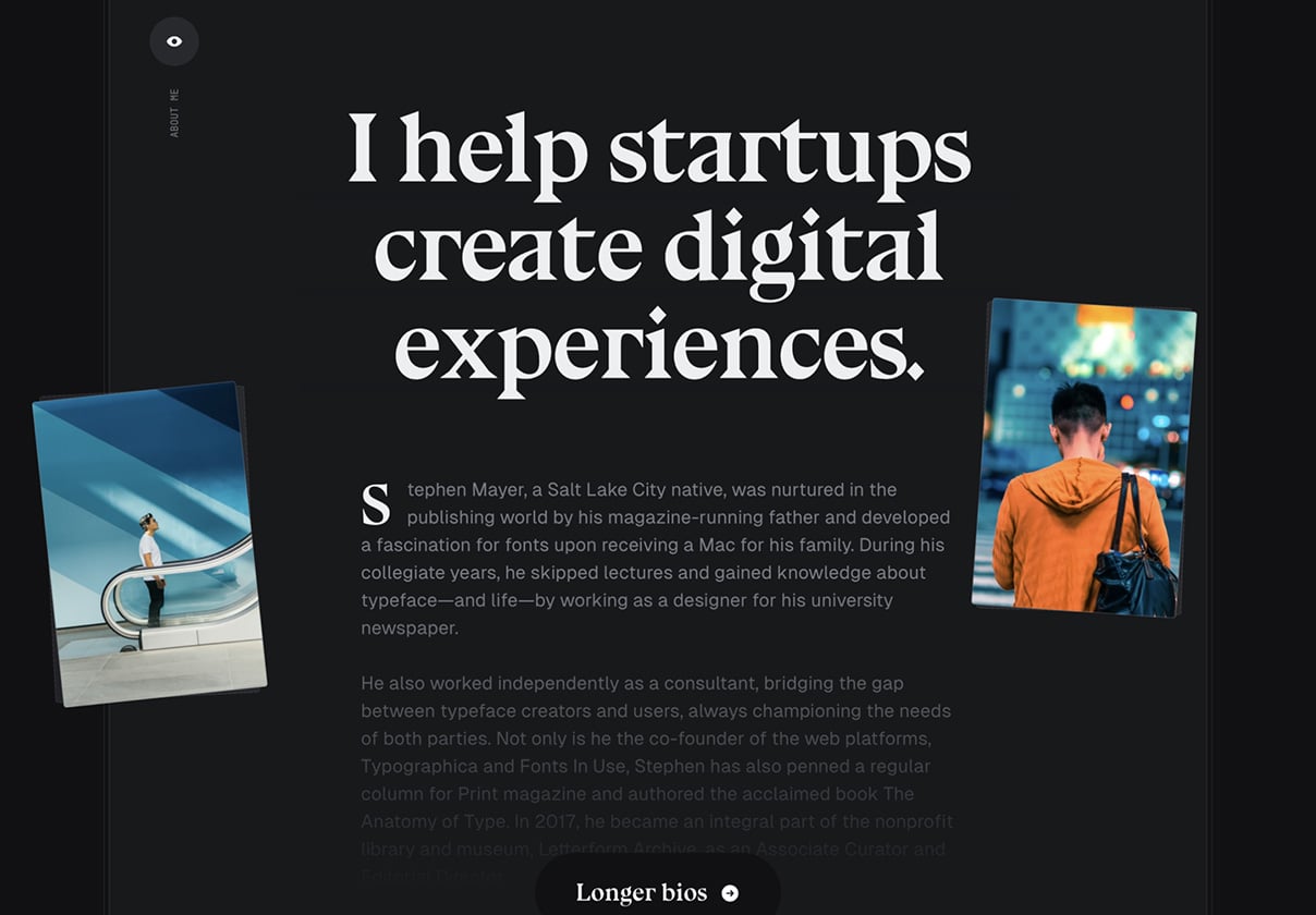 Benton — Personal Portfolio Framer Template - Portfolio design asset by ui8