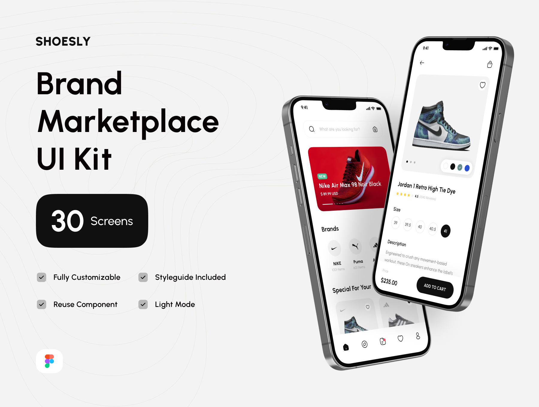 [VIP] Shoesly: Brand Marketplace App UI Kit
