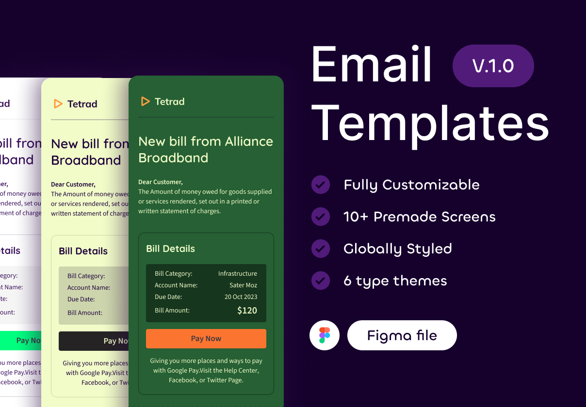Email Template - Uncategorized design asset by ui8
