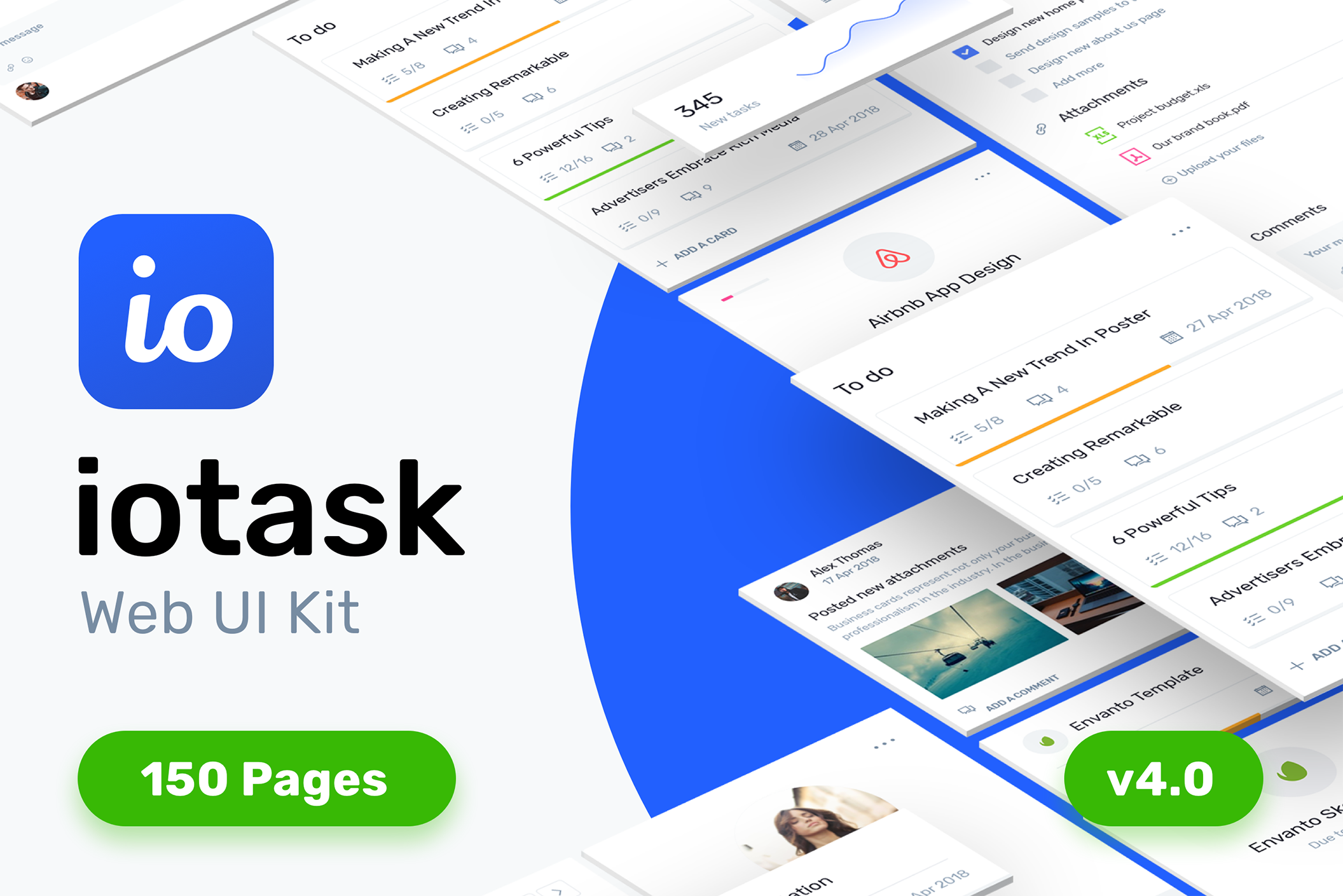 IOTASK UI Kit + IOFINANCE UI Kit
