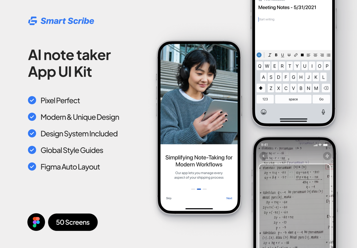 SmartScribe - AI note taker app