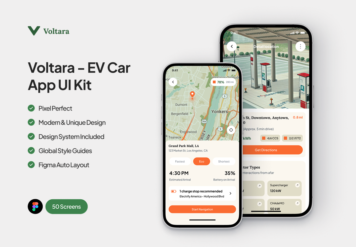 Voltara - EV Car App