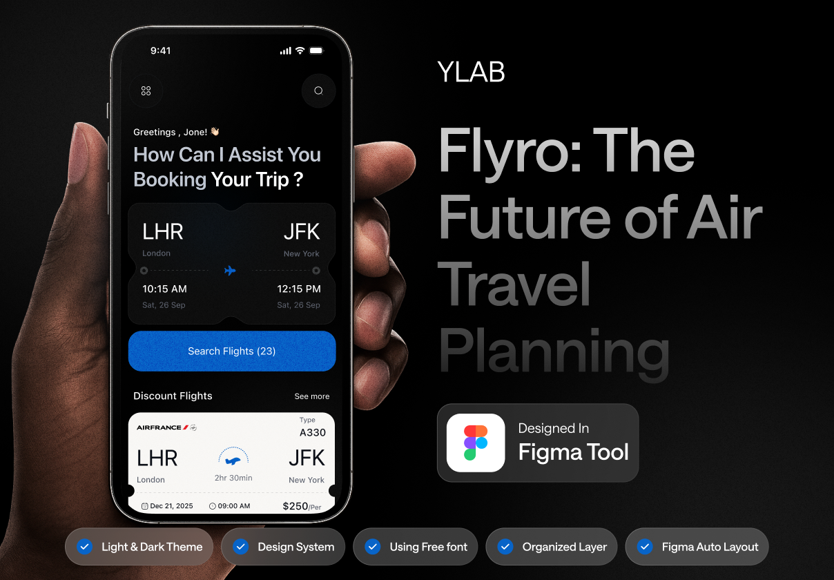 Flyro : Flight Booking & Travel Planning App