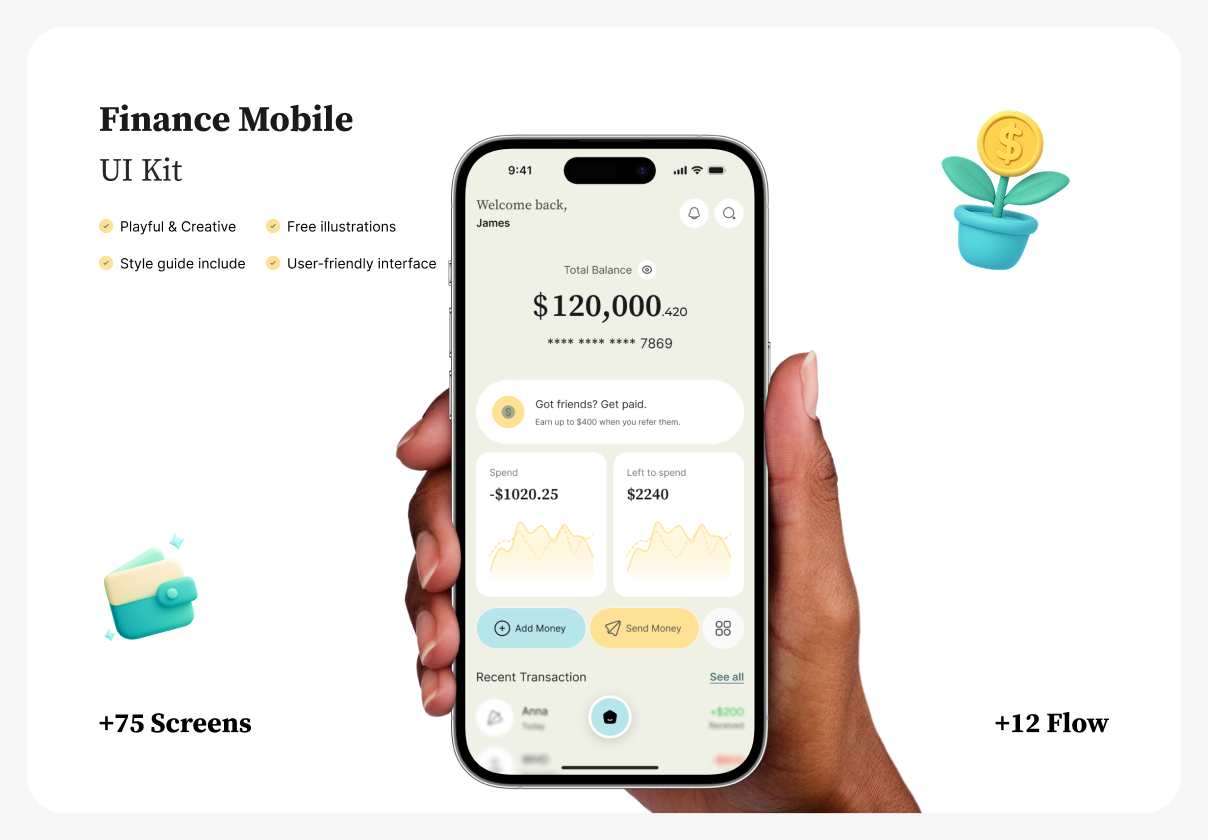 Fonio - Finance Mobile