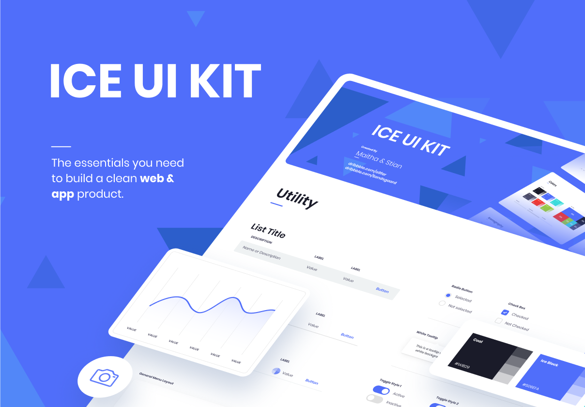 ICE UI KIT — UI Kits on UI8