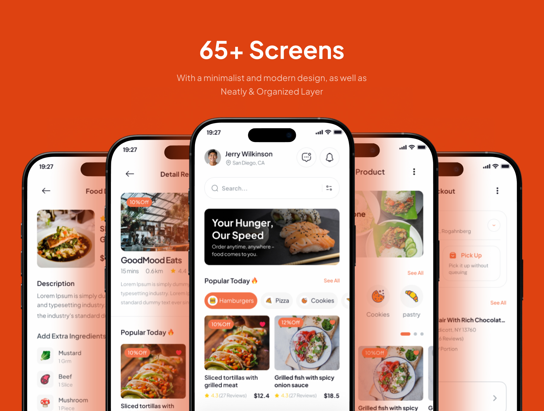 Приложение mini apps для доставки еды