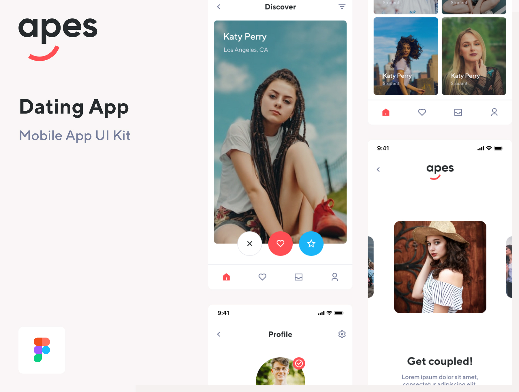 Apes Dating App UI Kit