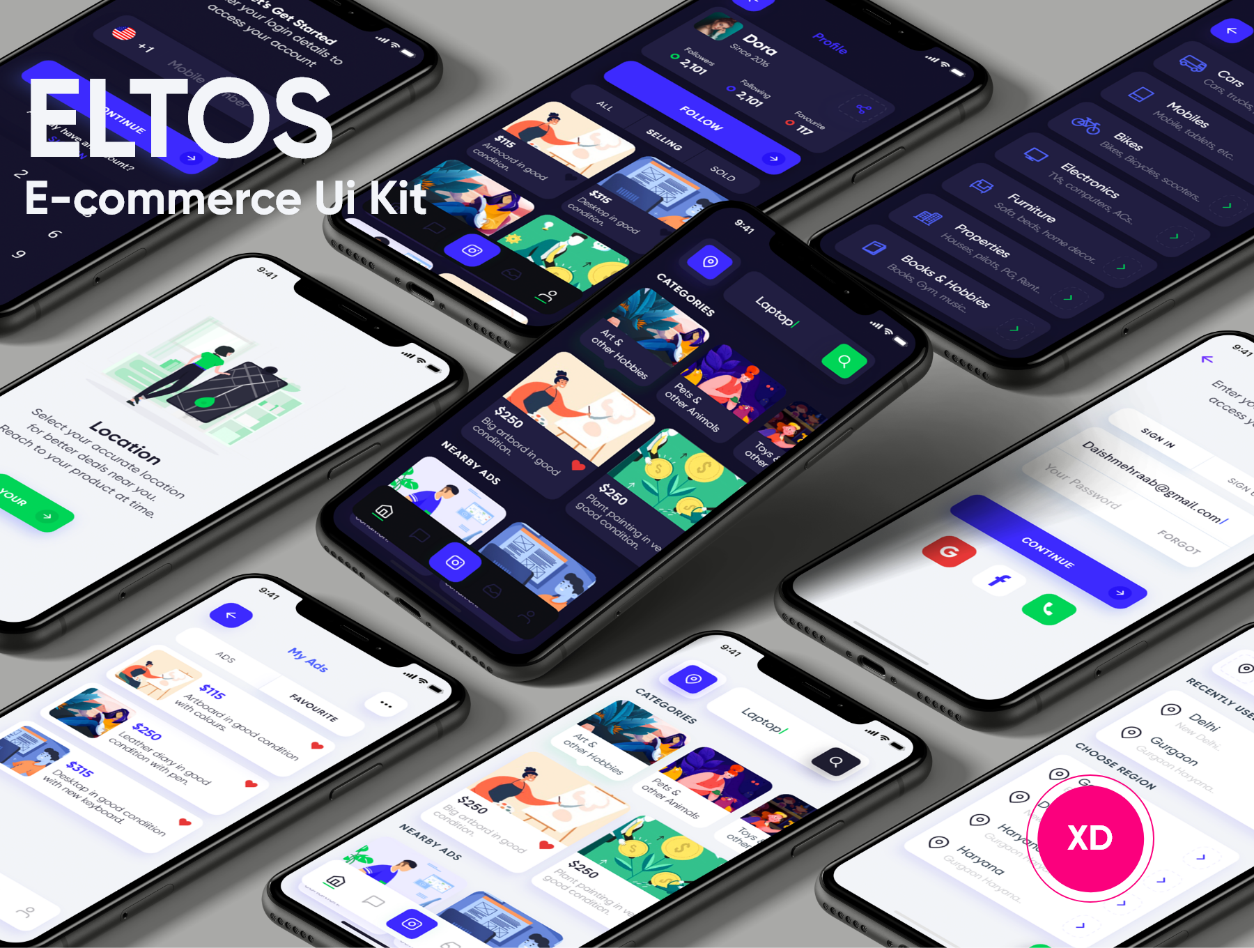 Eltos: App Ui Kit