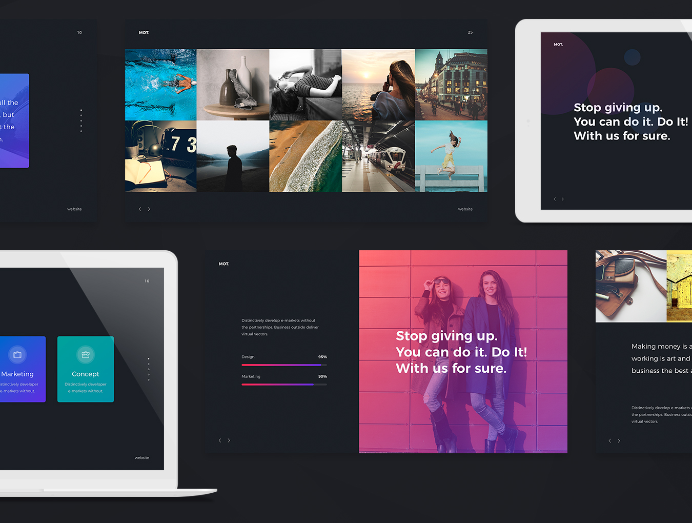 MOTION Creative Template preview 2
