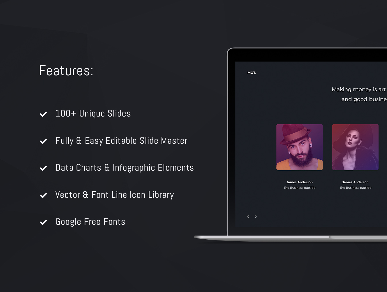 MOTION Creative Template preview 3