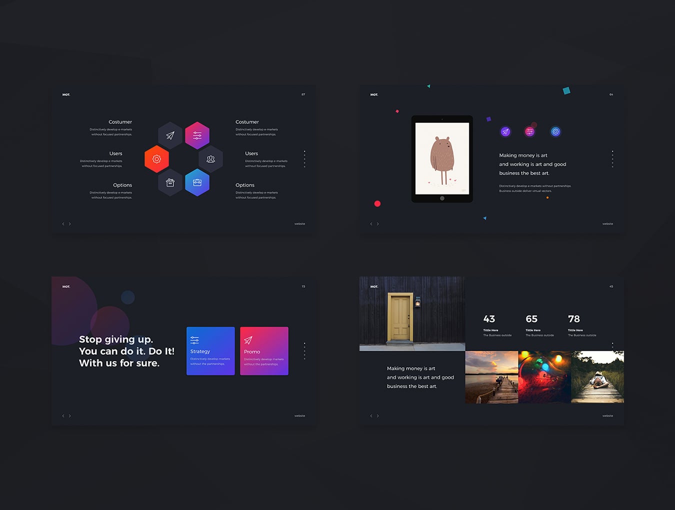 MOTION Creative Template preview 7