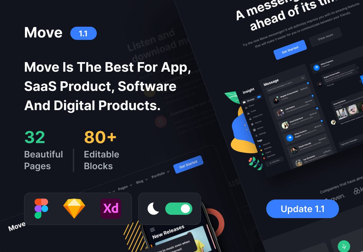Move - Multipurpose Template
