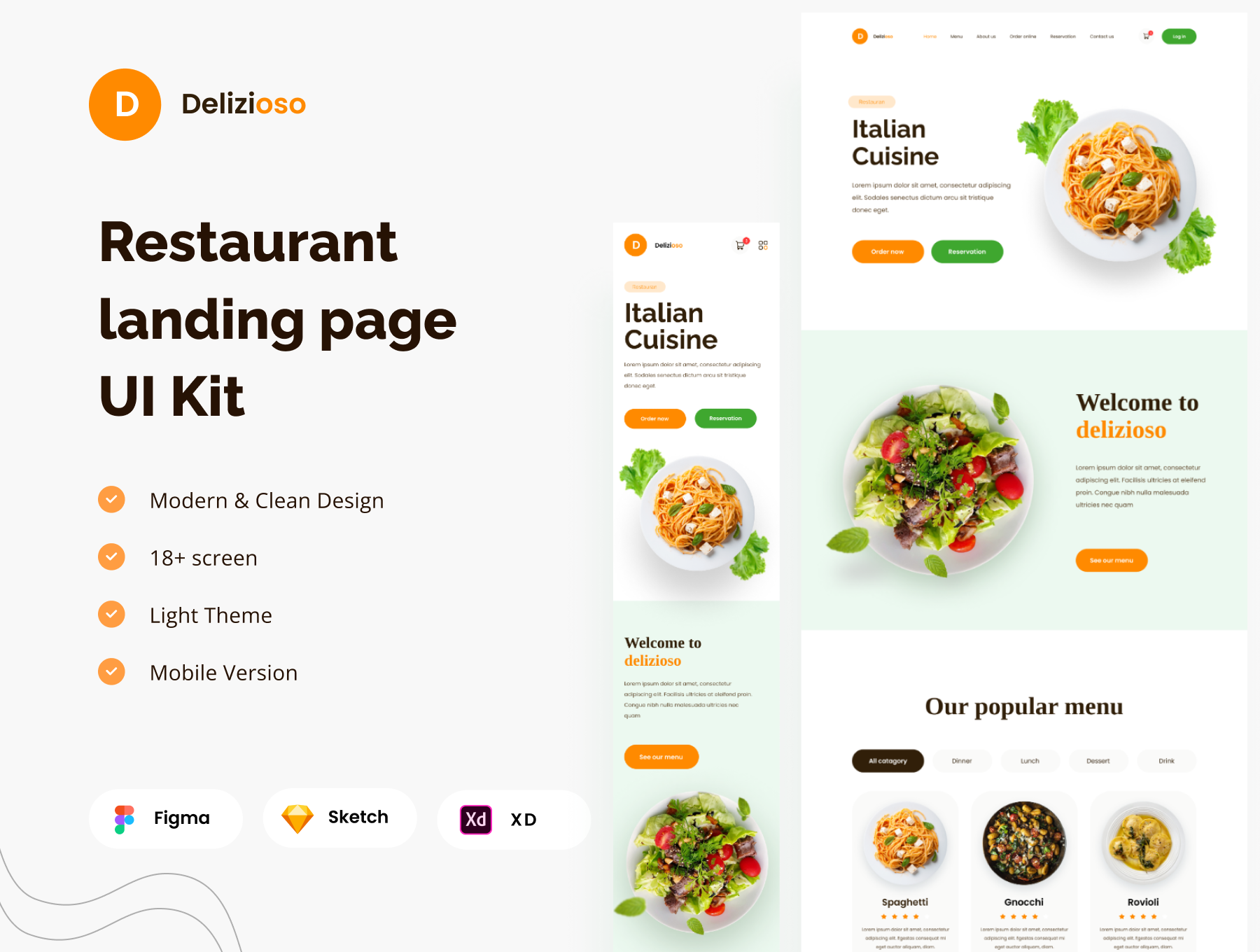 Restaurant Website Responsive