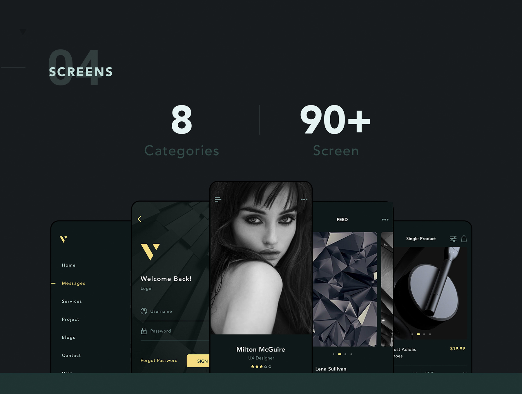 Valir Mobile UI KIT Valir Mobile UI KIT