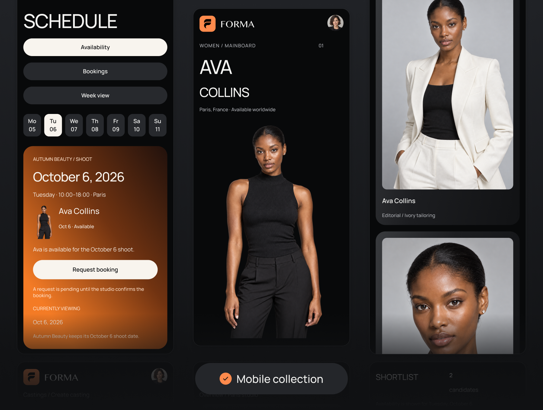 Casting Studio Dashboard