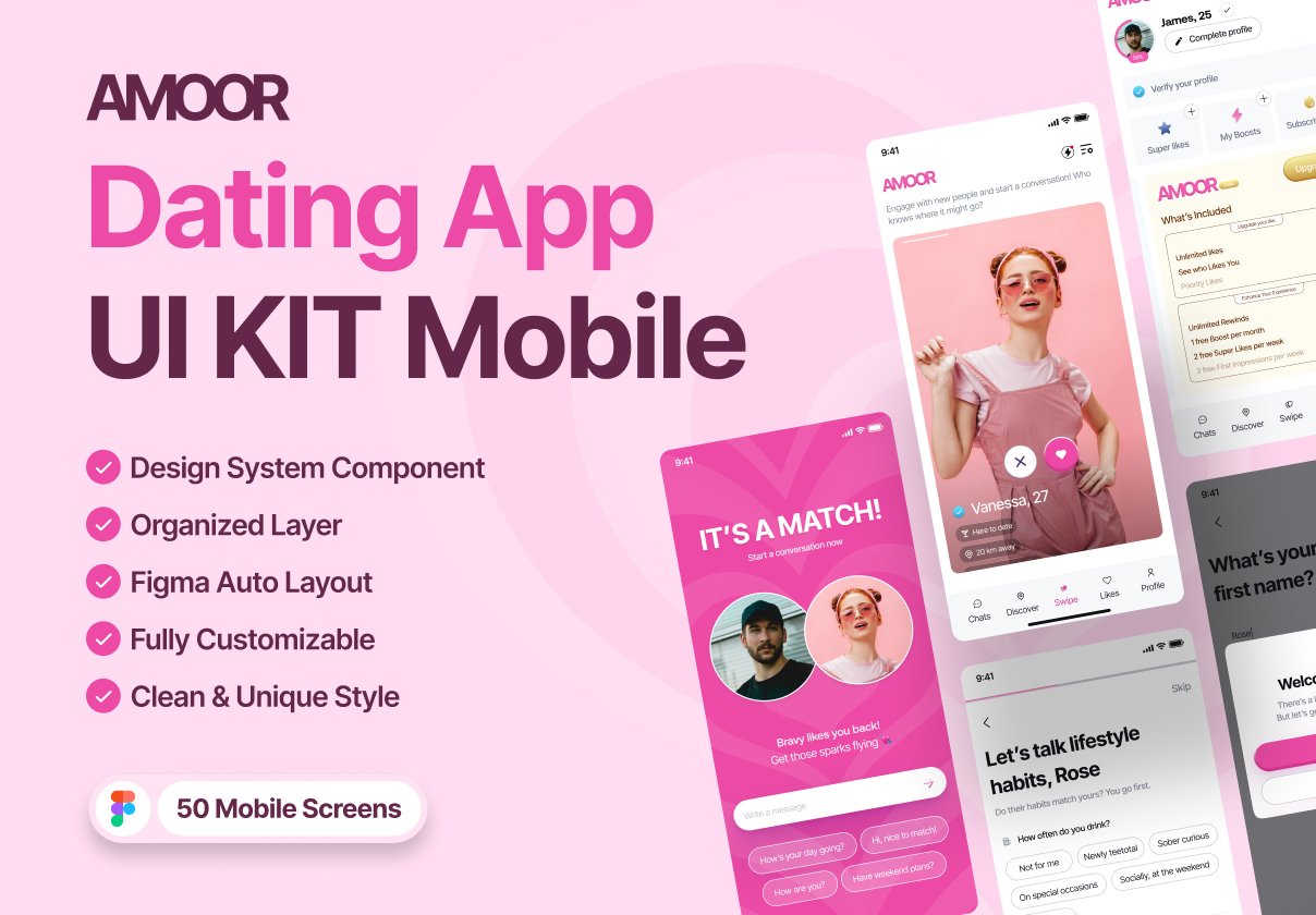 Amoor - Dating App Kit