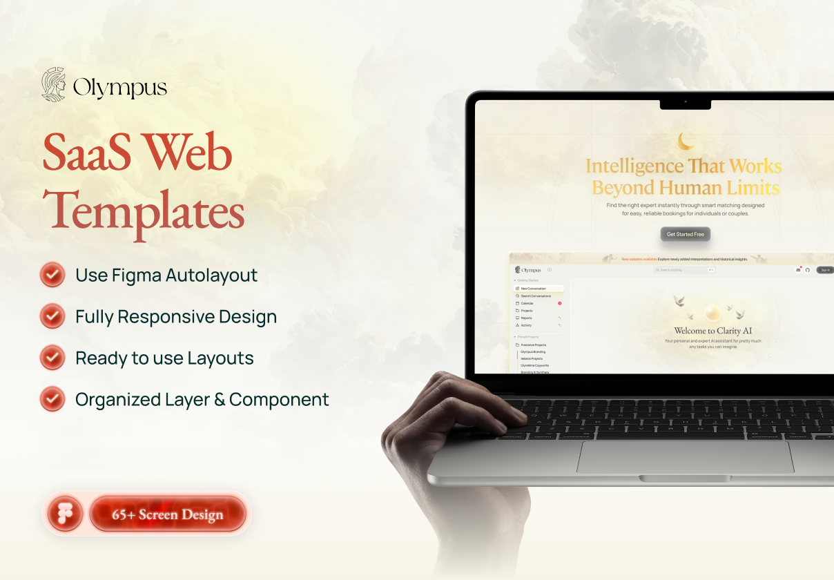 OlympusAI - Chat Bot Web Templates