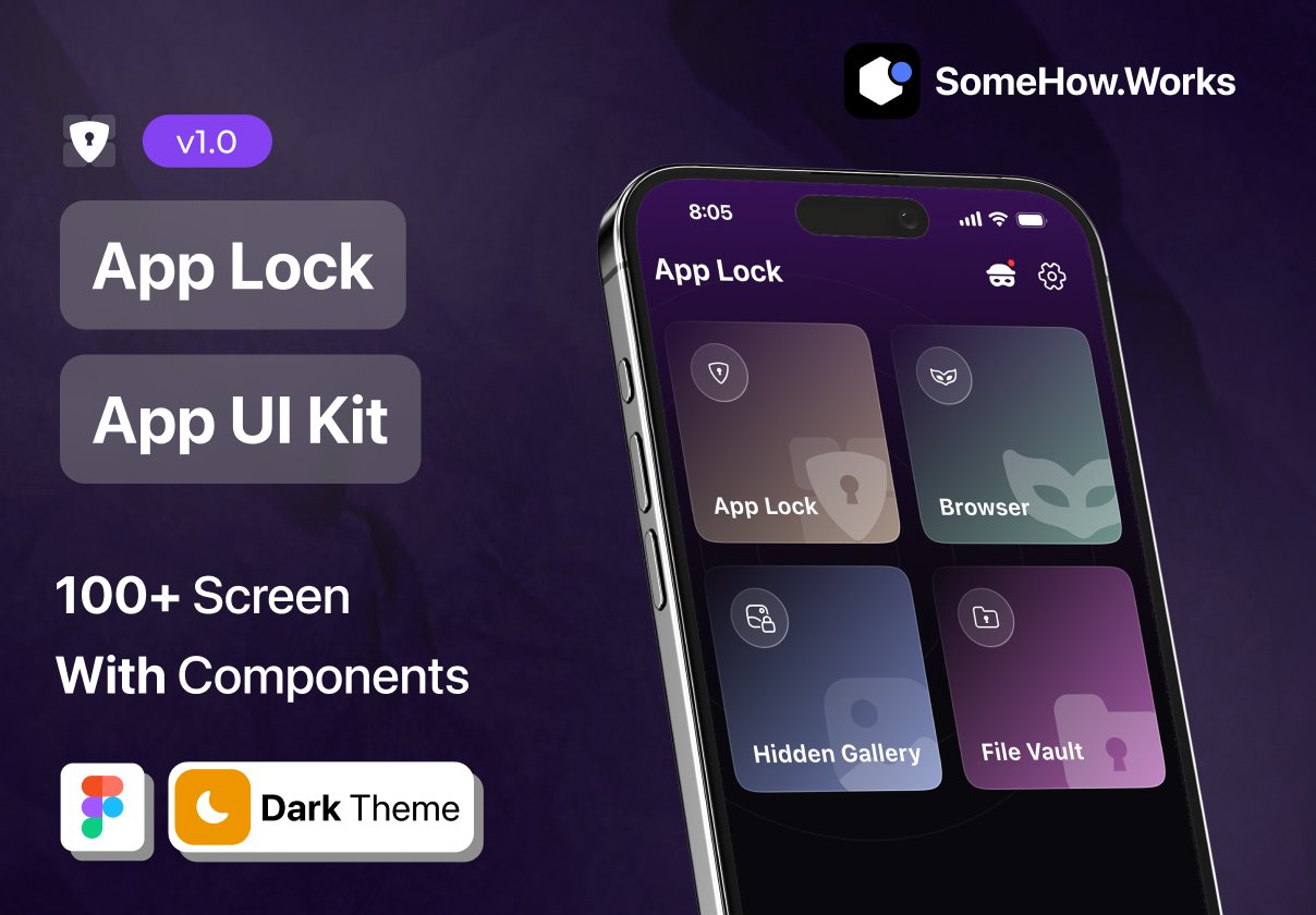 App Lock - App UI Kit