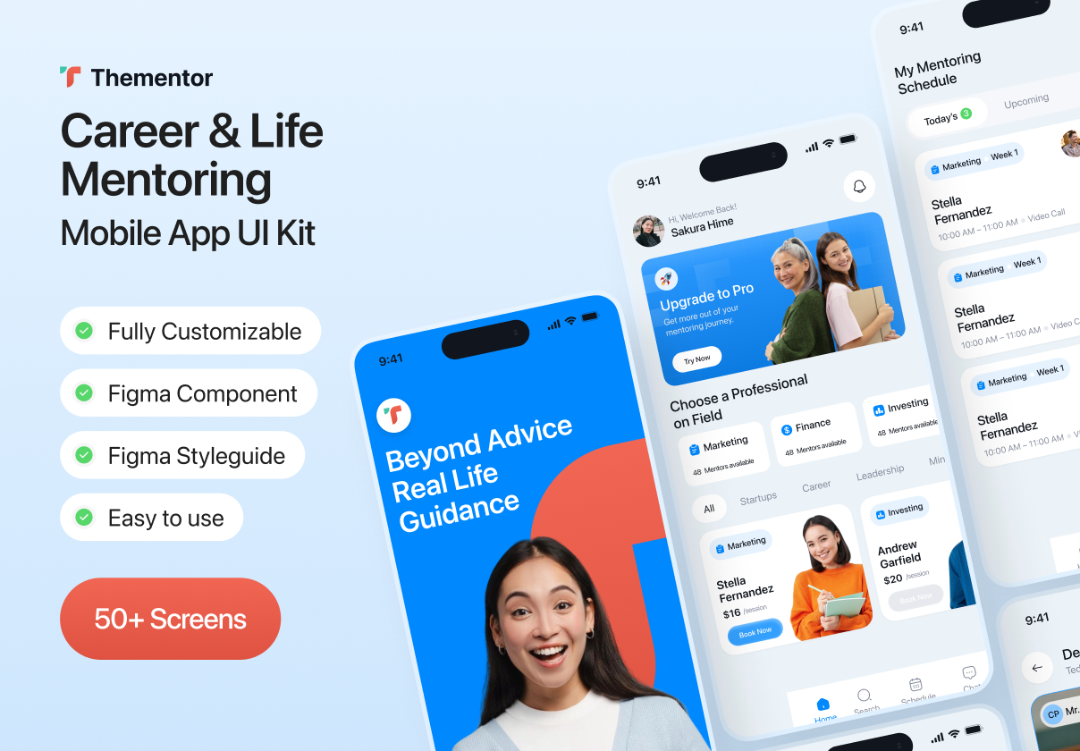 Thementor – Mentoring App