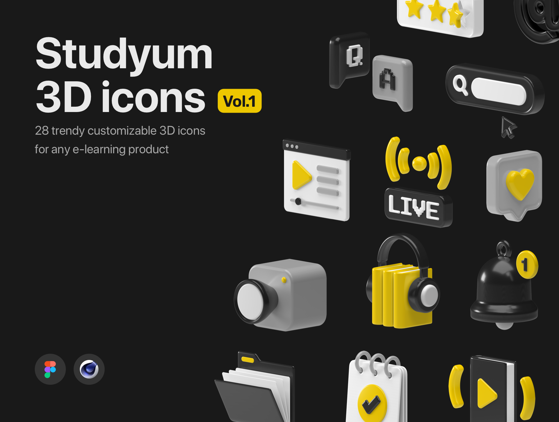 Studyum 3D iсons