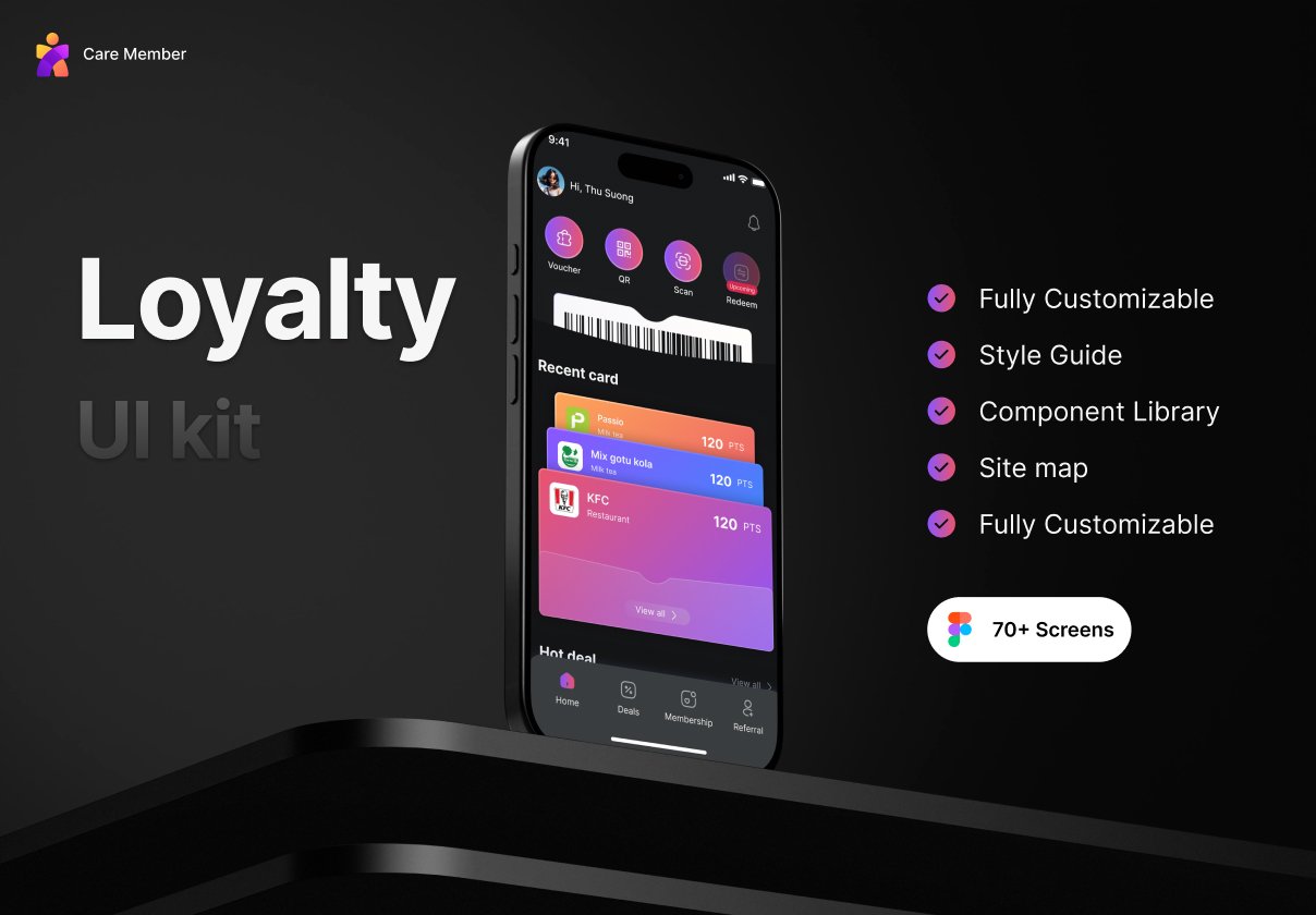 Loyalty App UI kit