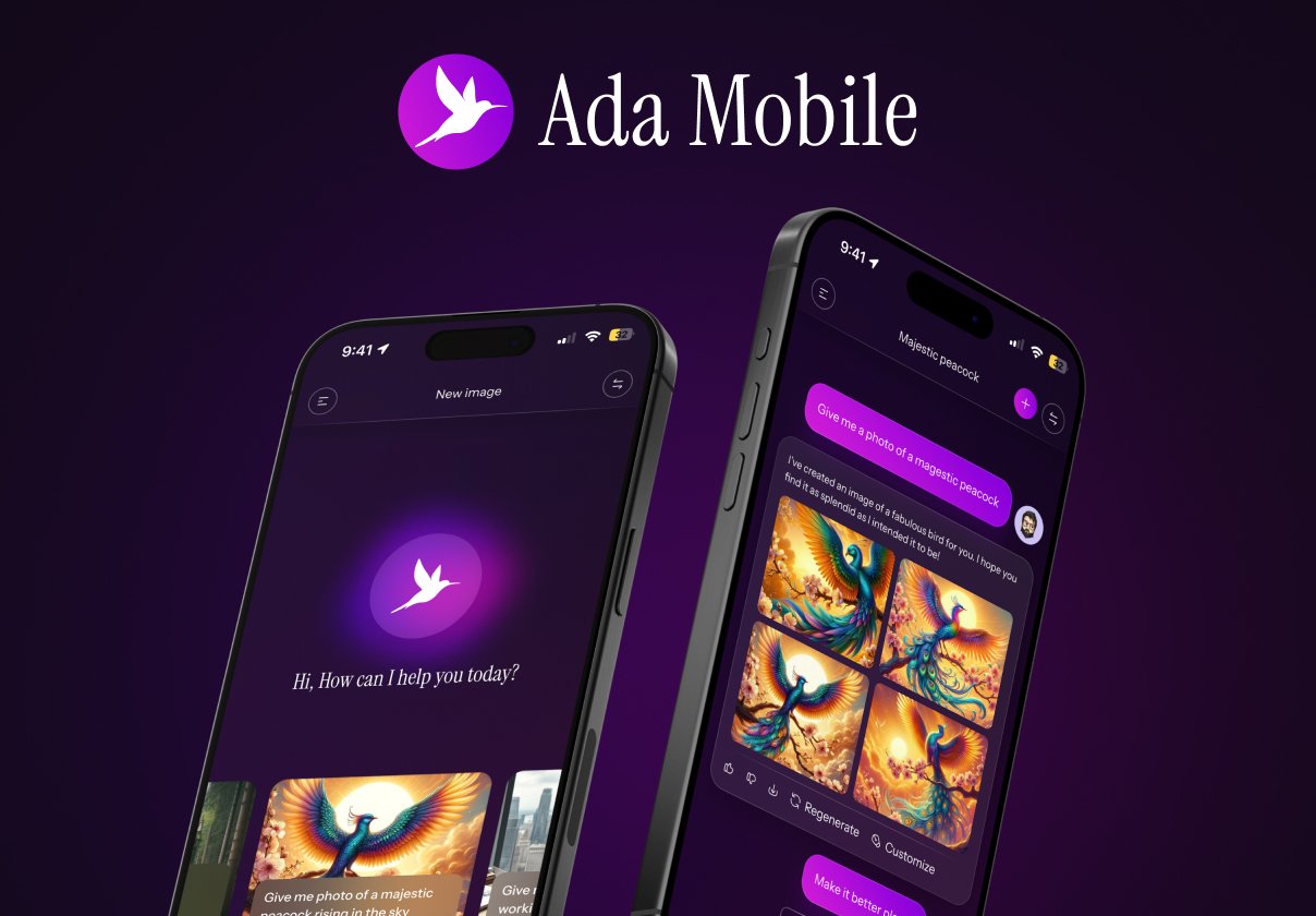 Ada - AI Generating App UI Kit