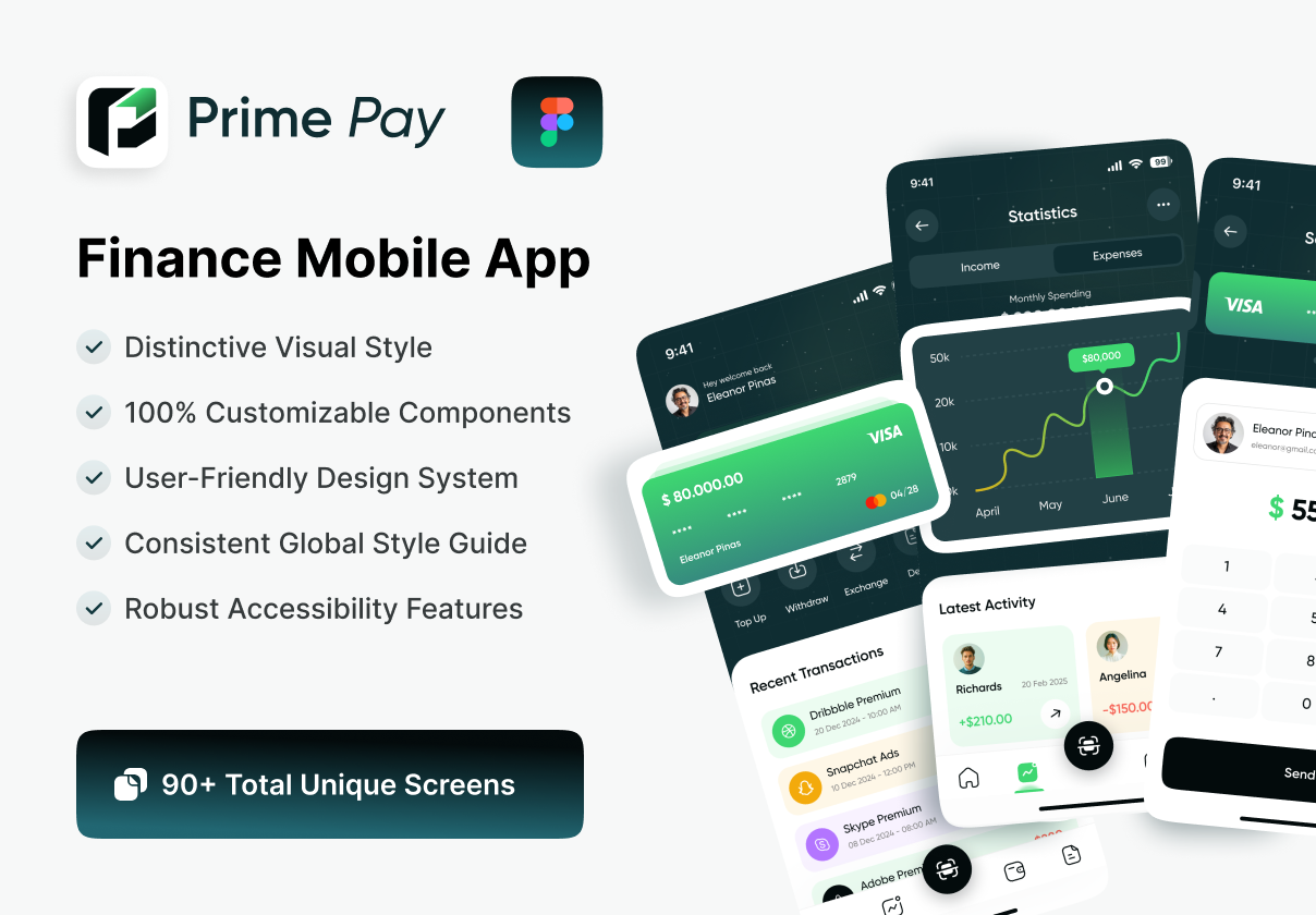 Prime Pay - Finance Mobile App