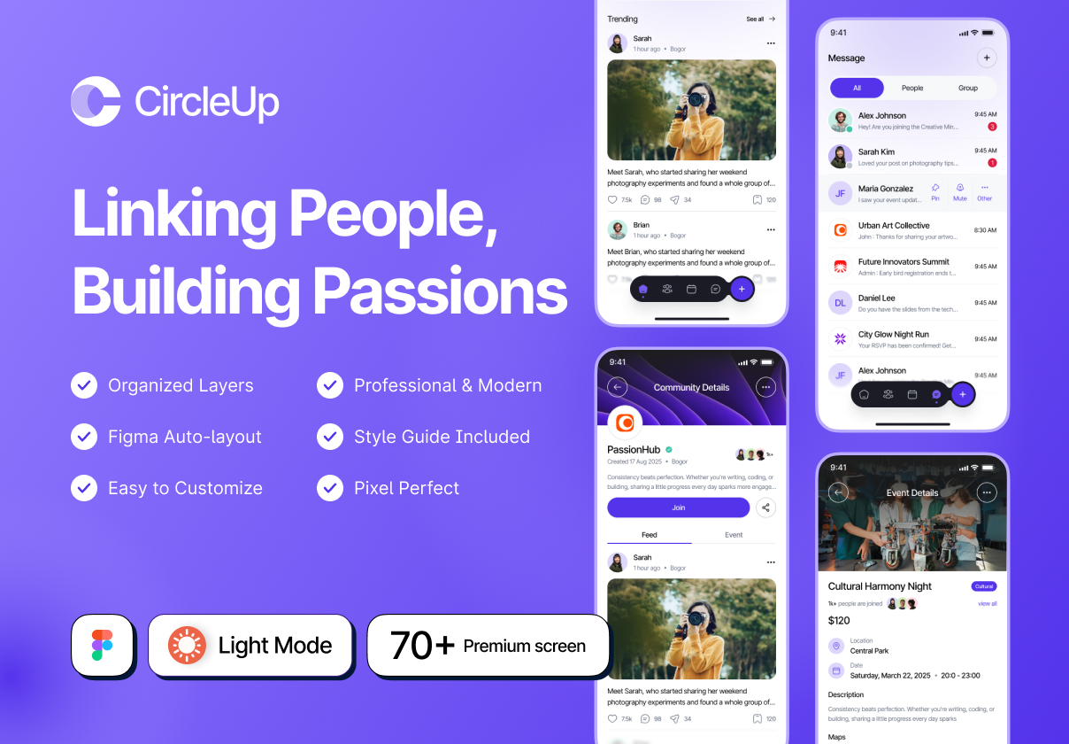 CircleUp - Linking People, Building Passions
