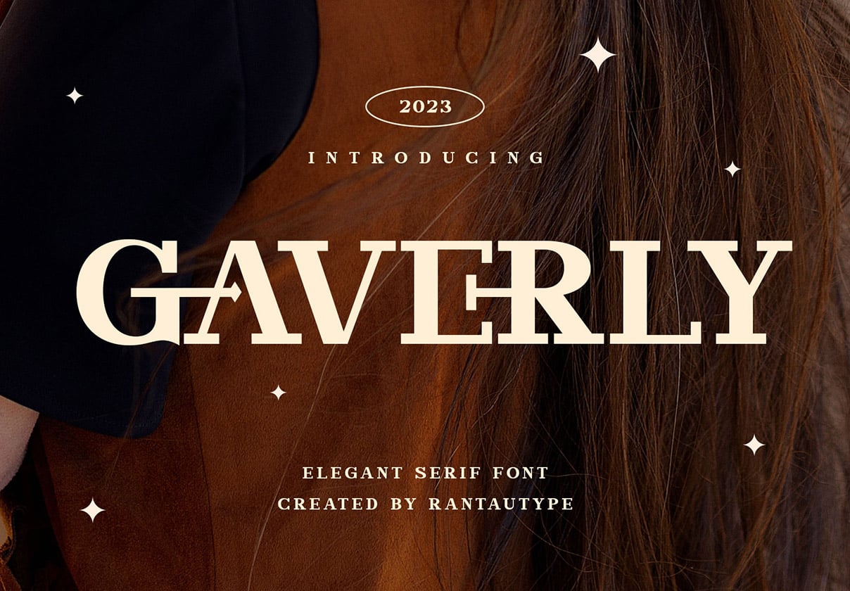 Gaverly Elegant Slab Serif Font - Uncategorized design asset by ui8