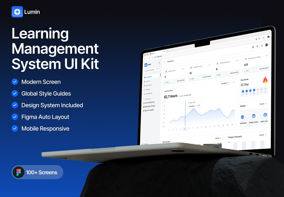 Lumin – Learning Management System UI Kit