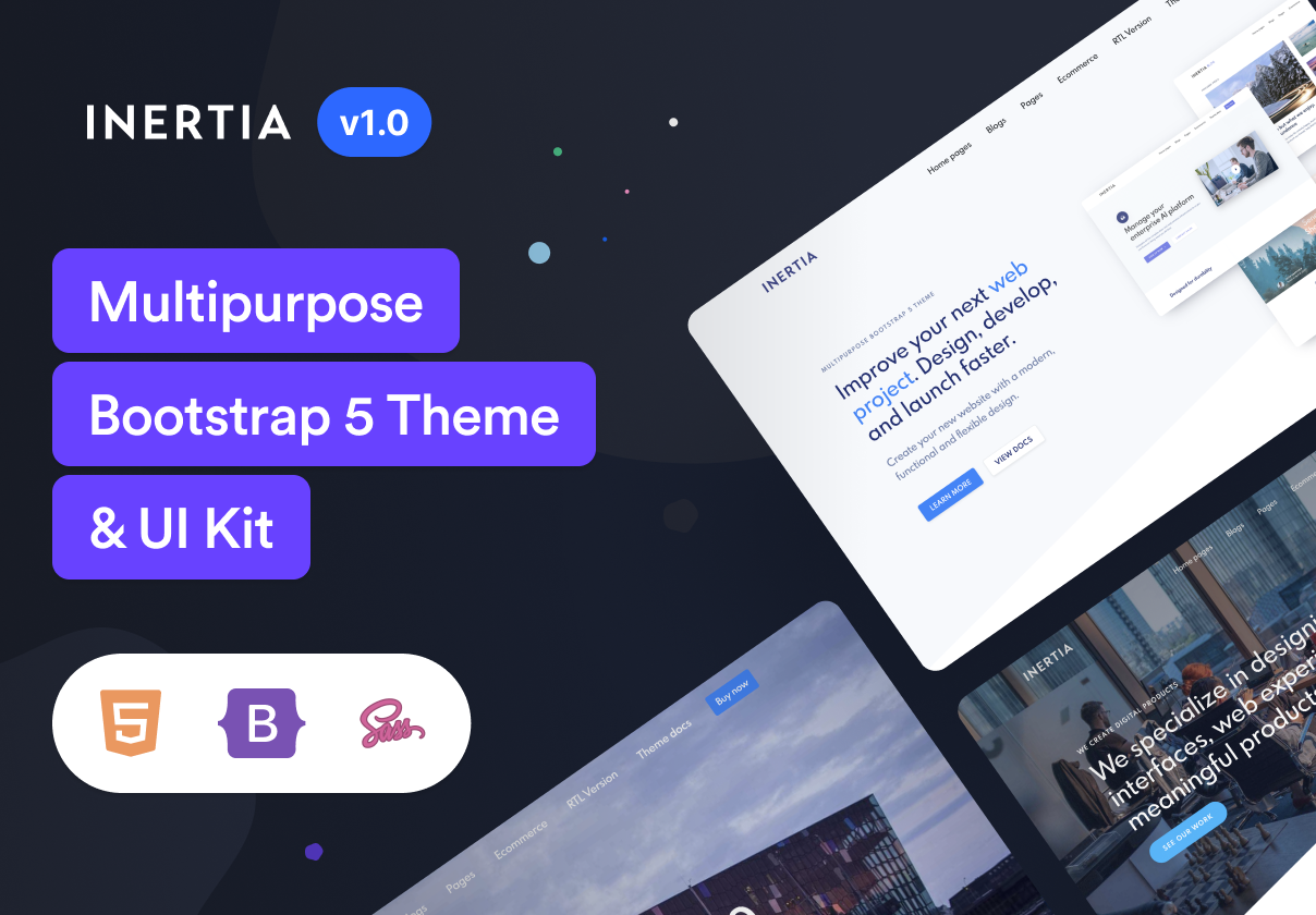 Inertia Multipurpose Bootstrap 5