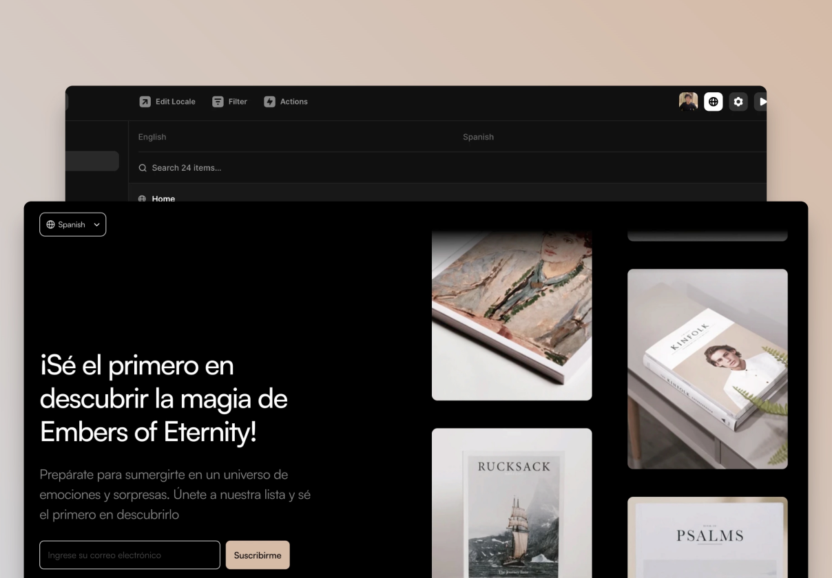 Eternity - Framer Waitlist Template - Uncategorized design asset by ui8