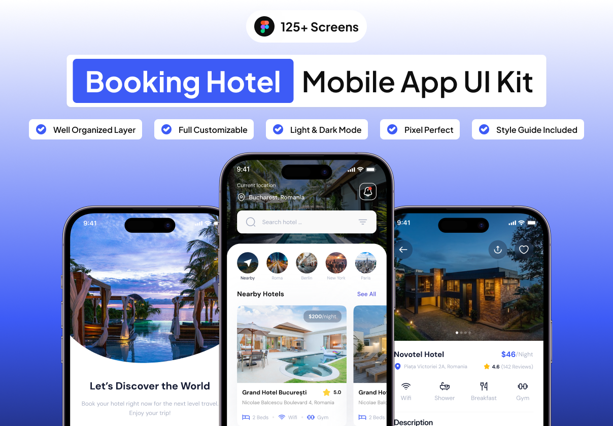HotelQu - Booking Hotel Mobile App