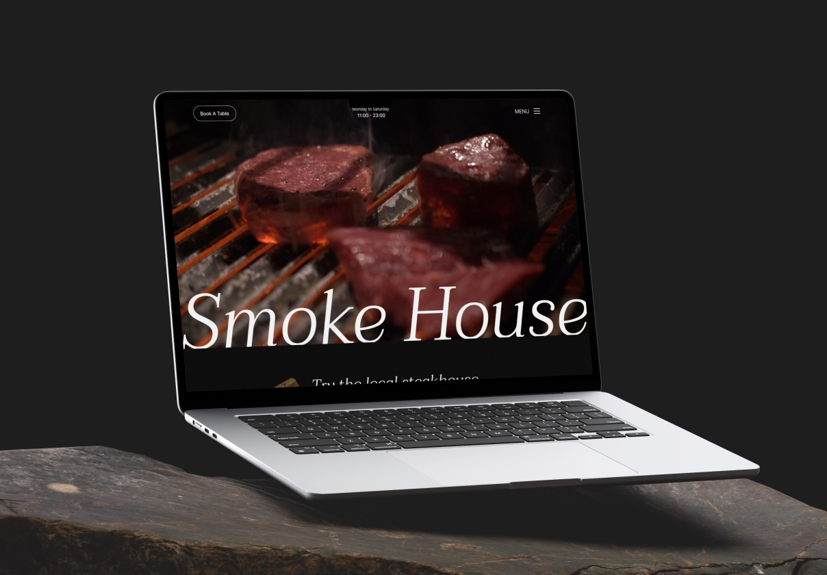 Framer Template For Steak Restaurant