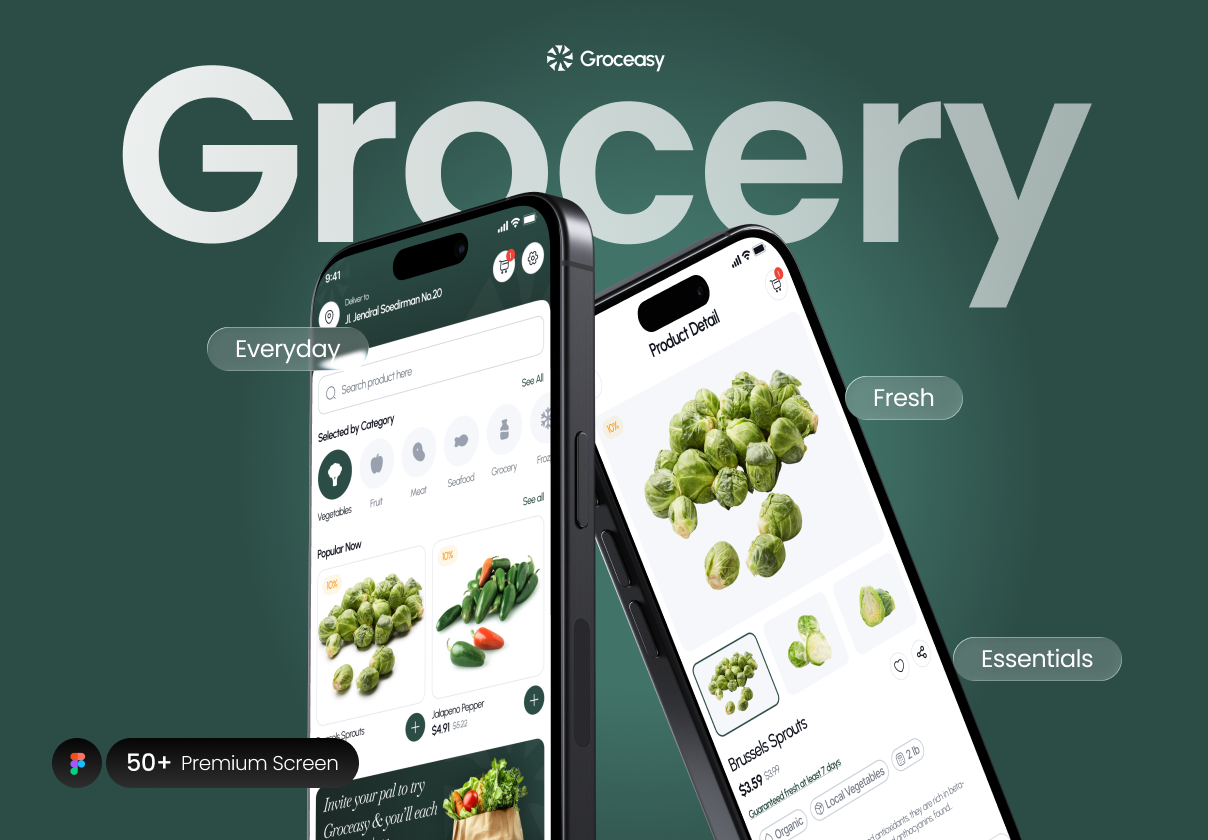 Groceasy - Grocery Mobile App