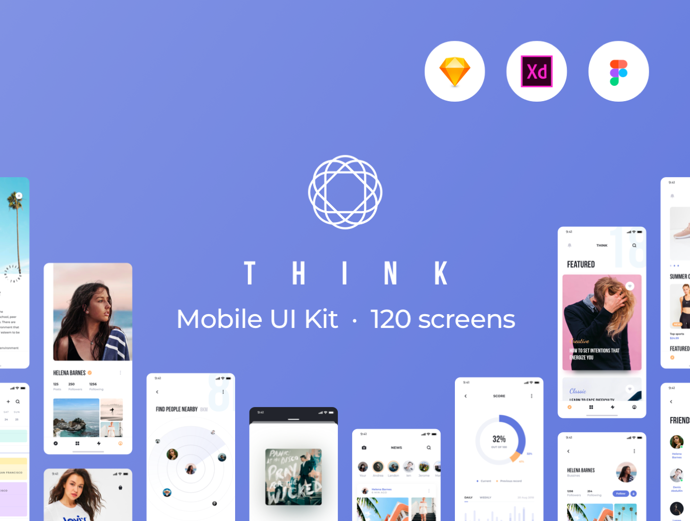 Think Mobile UI Kit