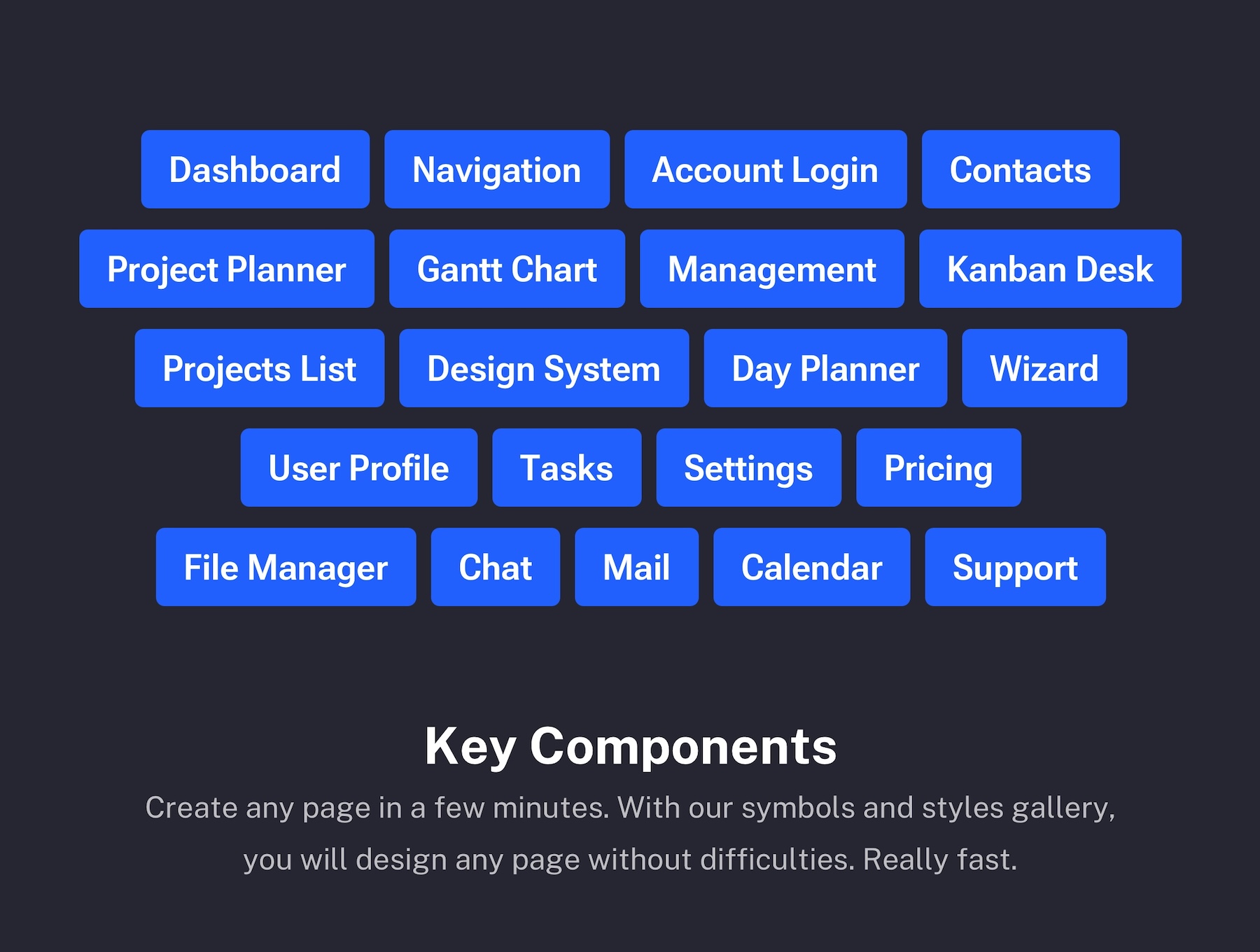 IOTask - web UI kit for project management apps preview 6
