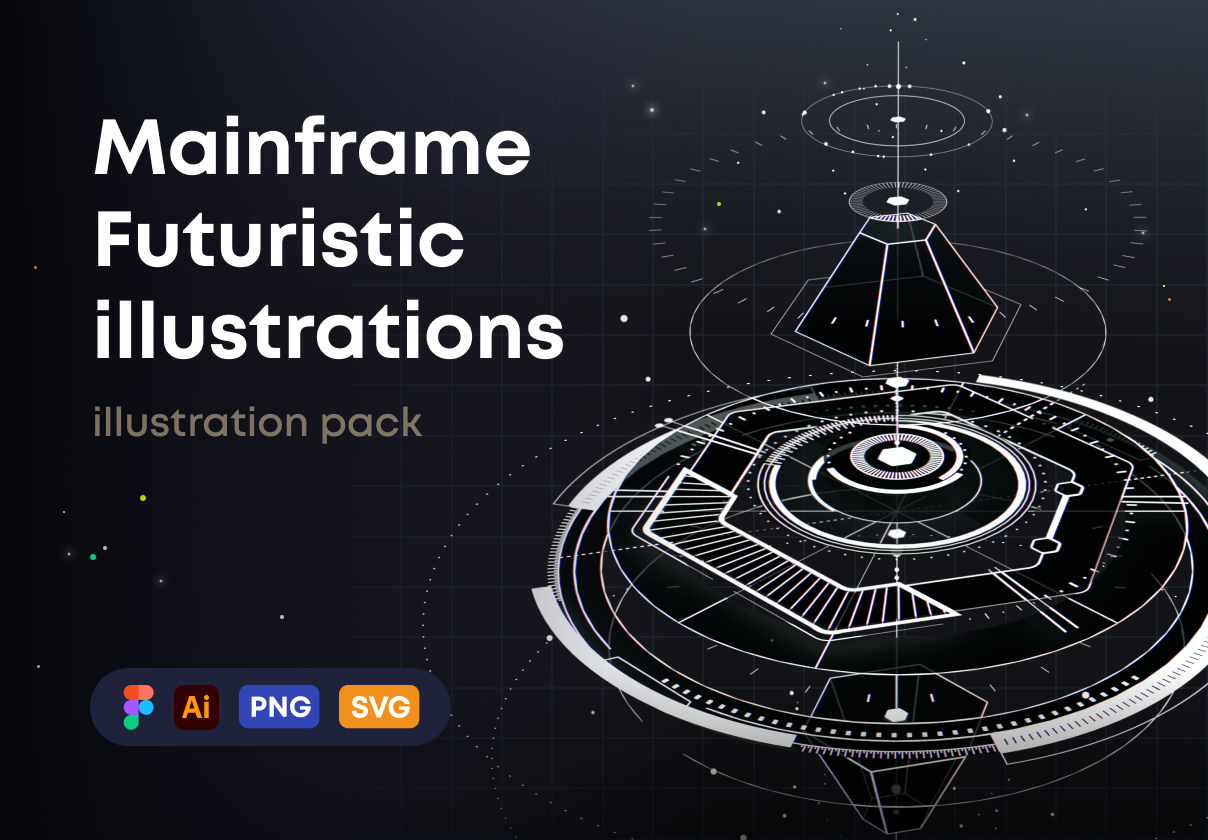Mainframe: Futuristic Illustrations