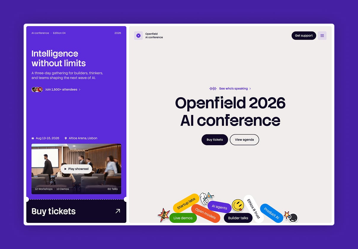 Openfield – Conference Template