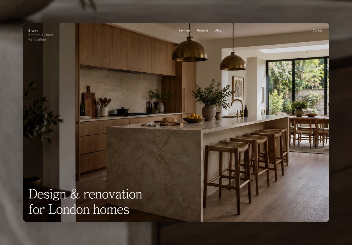 Brunn – Home Renovation - design asset by UI8