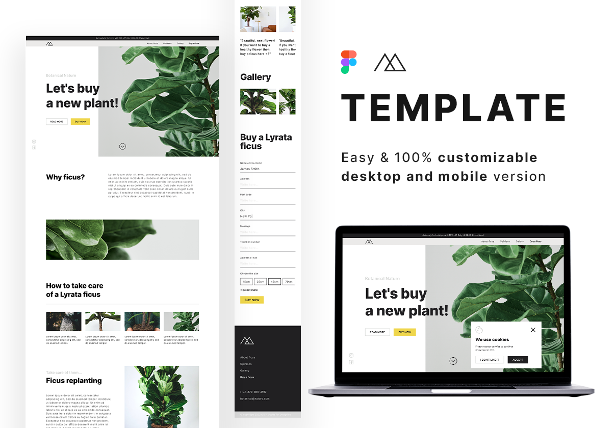 Landing | e-Commerce | Figma Template - Ecommerce, Landing Page design asset by UI8